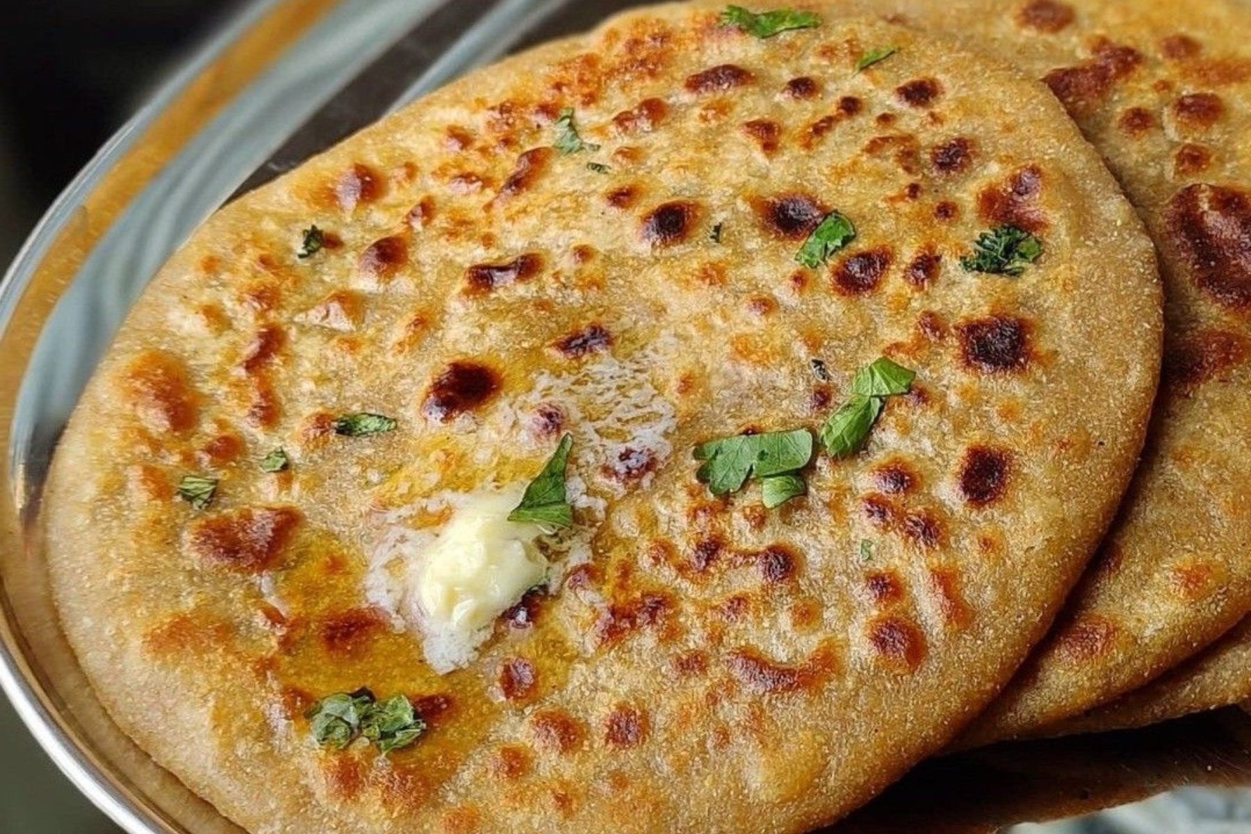 Aloo Pyaz Paratha